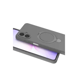 Newface Samsung Galaxy A07 4G Regal Magsafe Standlı Kapak - Titan Gri