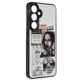 Newface Samsung Galaxy A15 4G Kılıf Mirror Desenli Kapak - Mirror - 2