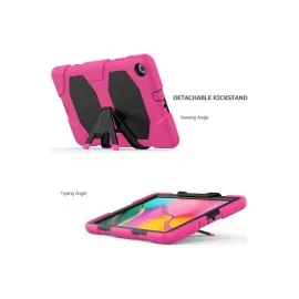 Newface Samsung Galaxy T510 Tab A 10.1 Kılıf Griffin Tablet Kapak - Pembe