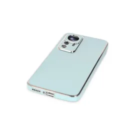 Newface Xiaomi Mi 12T Pro Kılıf Volet Silikon - Açık Yeşil