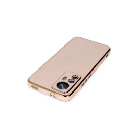 Newface Xiaomi Mi 12T Pro Kılıf Volet Silikon - Pembe