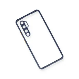 Newface Xiaomi Mi Note 10 Lite Kılıf Miami Şeffaf Silikon - Gri