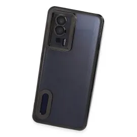 Newface Xiaomi Poco F5 Pro Kılıf Slot Silikon - Siyah