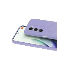 Newface Xiaomi Redmi 15 4G Regal Magsafe Standlı Kapak - Lila