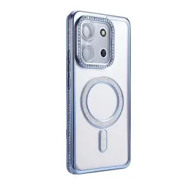 Newface Xiaomi Redmi 15C 4G Joke Simli Magneticsafe Kılıf - Mavi