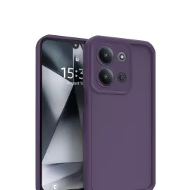 Newface Xiaomi Redmi 15C 4G Viera Silikon - Mürdüm