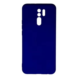 Newface Xiaomi Redmi 9 Kılıf Nano Içi Kadife Silikon - Lacivert