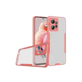 Newface Xiaomi Redmi Note 12 4G Kılıf Platin Silikon - Pembe