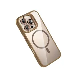 Joko Apple Iphone 16 Pro Max Remim Lensli Magsafe Standlı Kapak - Kahverengi