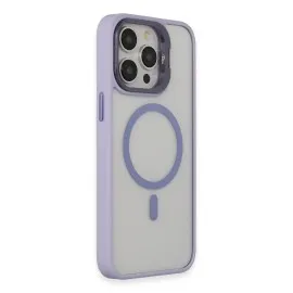 Joko Iphone 15 Pro Kılıf Roblox Lens Magsafe Standlı Kapak - Lila
