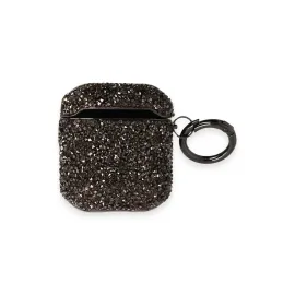 Newface Airpods Pro 2 (2.nesil) Mira Taşlı Kılıf - Siyah