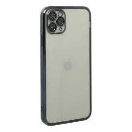 Newface Iphone 11 Pro Max Kılıf Razer Lensli Silikon - Siyah