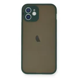 Newface Iphone 12 Mini Kılıf Montreal Silikon Kapak - Yeşil