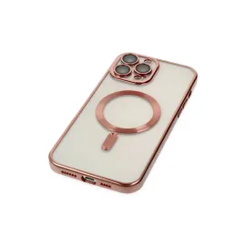 Newface Iphone 13 Pro Kılıf Kross Magneticsafe Kapak - Rose