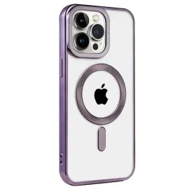 Newface Iphone 14 Pro Kılıf Kronos Magsafe Kapak - Derin Mor