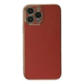 Newface Iphone 14 Pro Max Kılıf Volet Silikon - Kırmızı