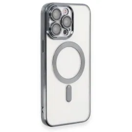 Newface Iphone 15 Pro Kılıf Kross Magneticsafe Kapak - Titan Gri