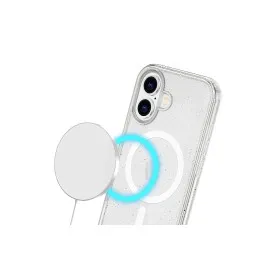 Newface Iphone 16 Plus Kılıf Glow Magsafe Kapak - Turuncu