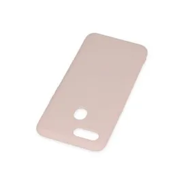 Newface Oppo A12 Kılıf Nano Içi Kadife  Silikon - Pudra