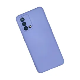 Newface Oppo A74 4G Kılıf Nano Içi Kadife Silikon - Lila