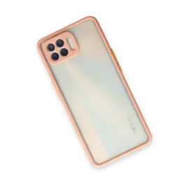 Newface Oppo Reno 4 Lite Kılıf Montreal Silikon Kapak - Pembe