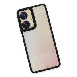 Newface Realme C55 Kılıf Dora Kapak - Siyah