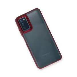 Newface Samsung Galaxy A03S Kılıf Dora Kapak - Kırmızı