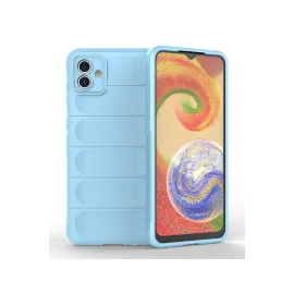 Newface Samsung Galaxy A04 Kılıf Optimum Silikon - Sky Blue