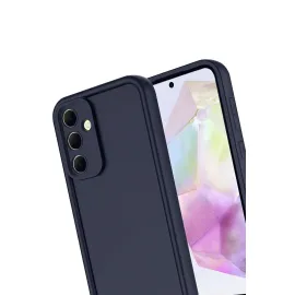 Newface Samsung Galaxy A17 5G Viera Silikon - Lacivert