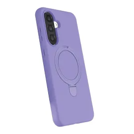 Newface Samsung Galaxy A36 Regal Magsafe Standlı Kapak - Lila