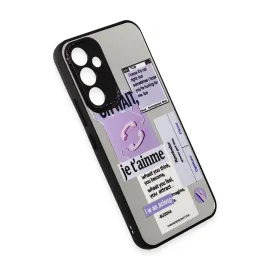 Newface Samsung Galaxy A54 5G Kılıf Mirror Desenli Kapak - Mirror - 4