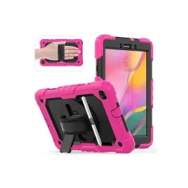 Newface Samsung Galaxy T290 Tab A 8 Kılıf Pars Tablet Kapak - Pembe