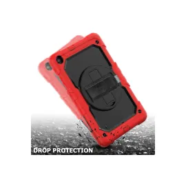 Newface Samsung Galaxy T510 Tab A 10.1 Kılıf Pars Tablet Kapak - Kırmızı