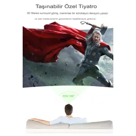 Newface Shinecon SC-G04EA 3D Sanal Gerçeklik Gözlüğü - Siyah