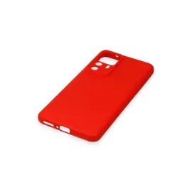 Newface Xiaomi Mi 12T Pro Kılıf Nano Içi Kadife Silikon - Kırmızı