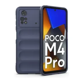 Newface Xiaomi Poco M4 Pro 4G Kılıf Optimum Silikon - Lacivert