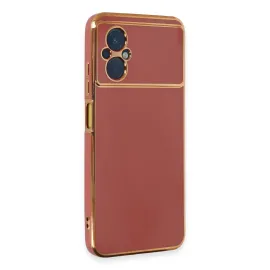 Newface Xiaomi Poco M5 Kılıf Volet Silikon - Kırmızı