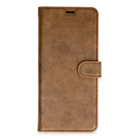 Newface Xiaomi Redmi 13 4G Kılıf Trend S Plus Kapaklı Kılıf - Taba