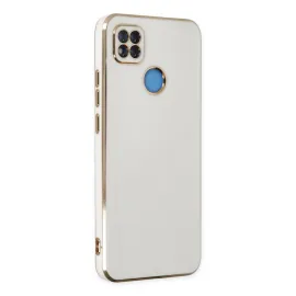 Newface Xiaomi Redmi 9C Kılıf Volet Silikon - Beyaz