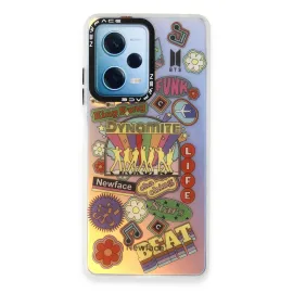 Newface Xiaomi Redmi Note 12 4G Kılıf Estoril Desenli Kapak - Estoril - 14