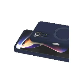 Newface Xiaomi Redmi Note 12 Pro 4G Regal Magsafe Standlı Kapak - Lacivert