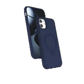 Newface Apple iPhone 11 Regal Magsafe Standlı Kapak - Lacivert