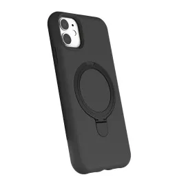 Newface Apple iPhone 11 Regal Magsafe Standlı Kapak - Titan Gri