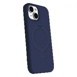 Newface Apple Iphone 15 Plus Regal Magsafe Standlı Kapak - Lacivert