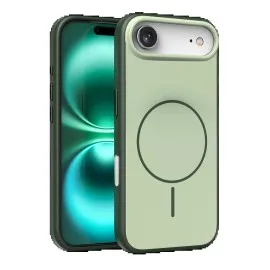 Newface Apple Iphone 17 Air Neva Magsafe Kapak - Koyu Yeşil