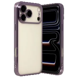 Newface Apple Iphone 17 Pro Max Razer Lensli Silikon - Mor