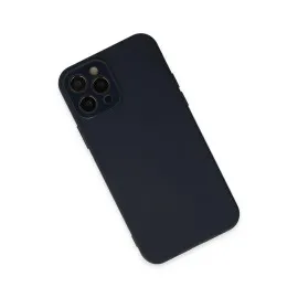 Newface Iphone 12 Pro Max Kılıf Lansman Glass Kapak - Lacivert