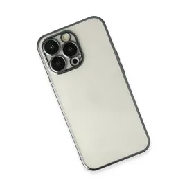 Newface Iphone 13 Pro Max Kılıf Razer Lensli Silikon - Siyah