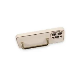 Newface Iphone 14 Pro Max Kılıf Coco Elit Kapak - Gold