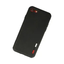 Newface Iphone 7 Kılıf Loop Deri Silikon - Siyah